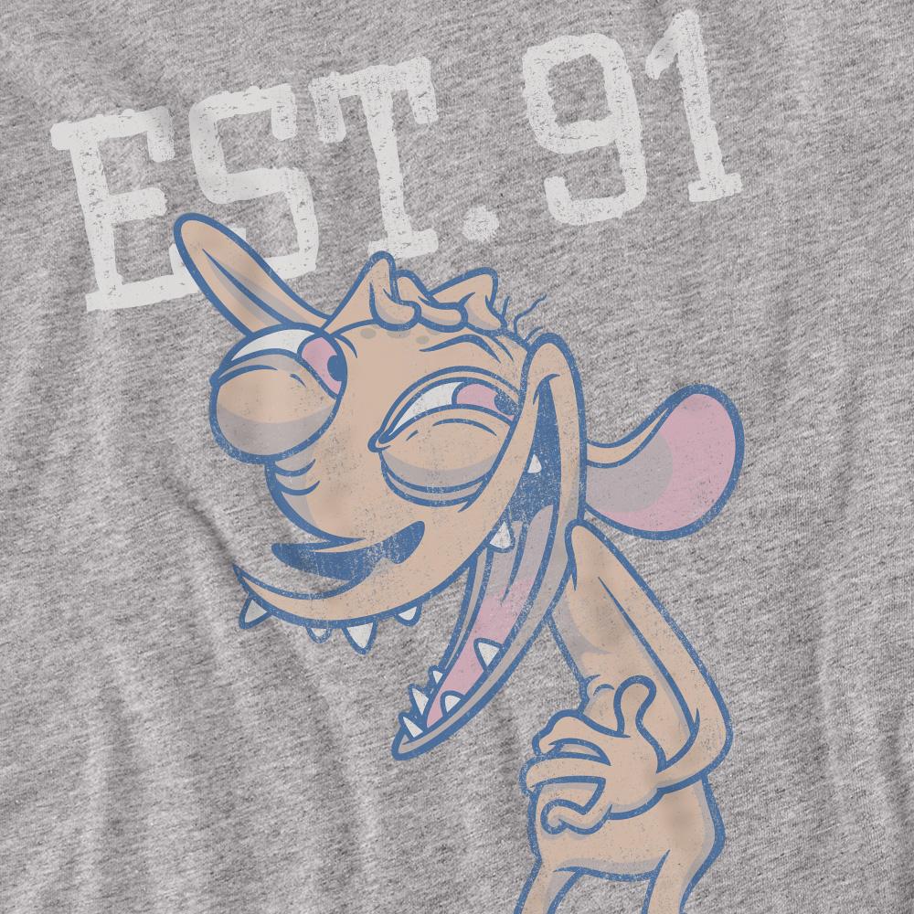 Sport Heather - Back - Ren & Stimpy Unisex Adult Est T-Shirt