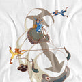 White - Side - Avatar: The Last Airbender Unisex Adult Hang On Appa T-Shirt