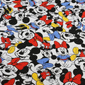 Light Grey - Side - Disney Womens-Ladies Fun Time Mickey & Minnie Mouse Sweatshirt