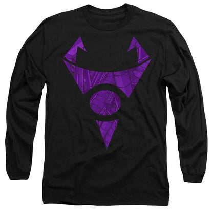 Black - Side - Invader Zim Unisex Adult Irken Tubed Logo T-Shirt