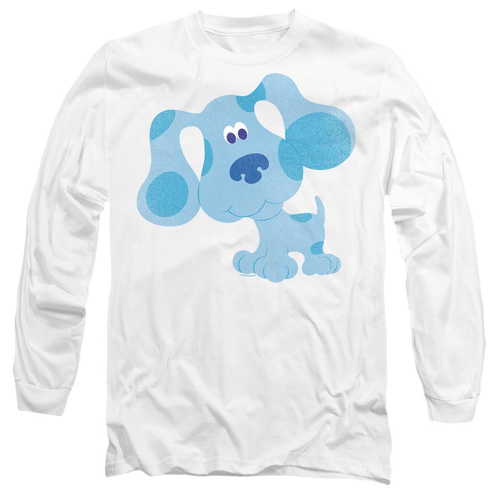 White - Side - Blue´s Clues Unisex Adult Blue Hug T-Shirt