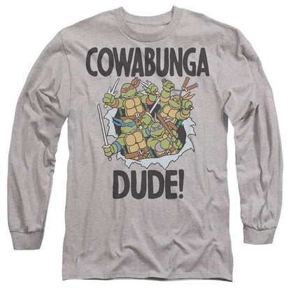 Sport Heather - Side - Teenage Mutant Ninja Turtles Unisex Adult Cowabunga Dude T-Shirt