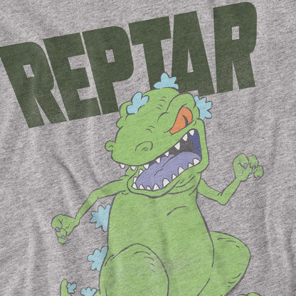 Sport Heather - Side - Rugrats Unisex Adult Big Reptar T-Shirt