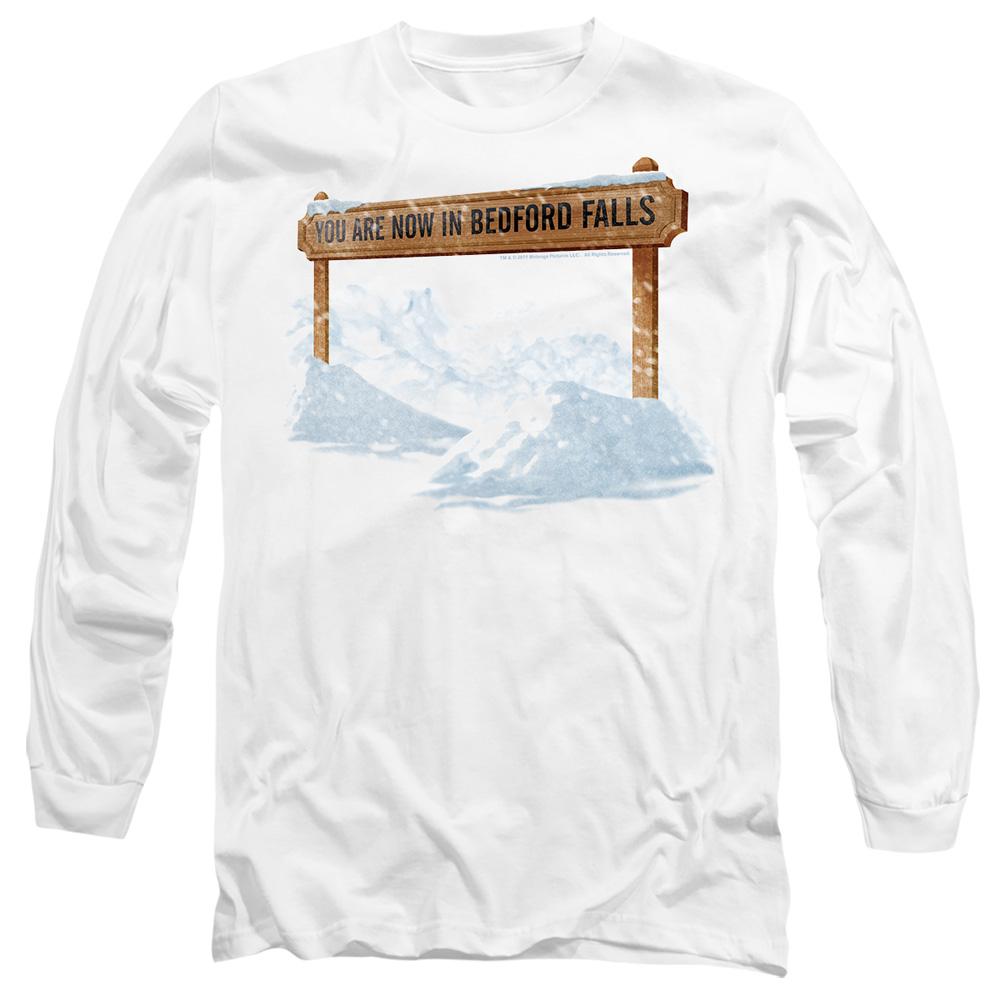 White - Side - It´s a Wonderful Life Unisex Adult Bedford Falls T-Shirt