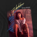 Black - Back - Flashdance Unisex Adult Title T-Shirt