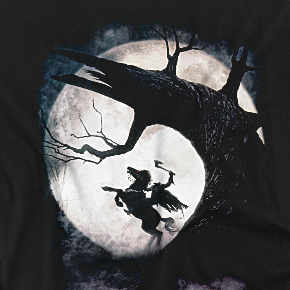 Black - Back - Sleepy Hollow Unisex Adult Poster T-Shirt