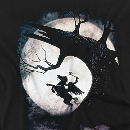Black - Back - Sleepy Hollow Unisex Adult Poster T-Shirt