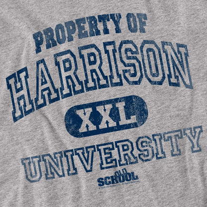 Sport Heather - Back - Old School Unisex Adult Property Of Harrison T-Shirt