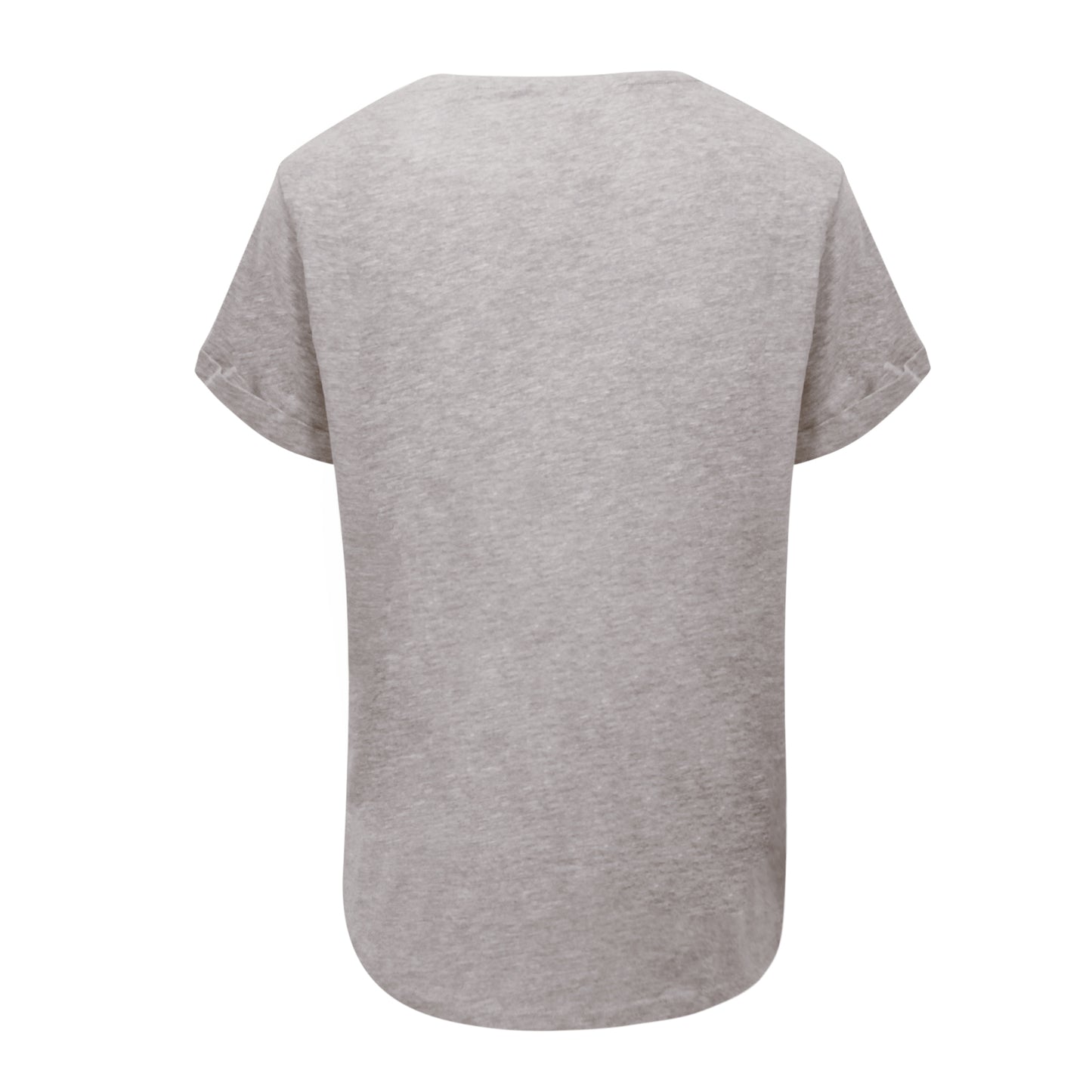 Sports Grey - Back - Wonder Woman Womens-Ladies Stars Cotton T-Shirt