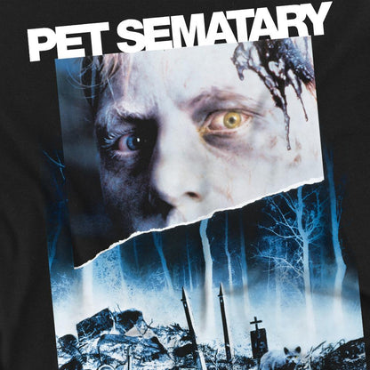 Black - Back - Pet Sematary Unisex Adult Poster T-Shirt
