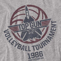 Sport Heather - Side - Top Gun Unisex Adult Volleyball T-Shirt