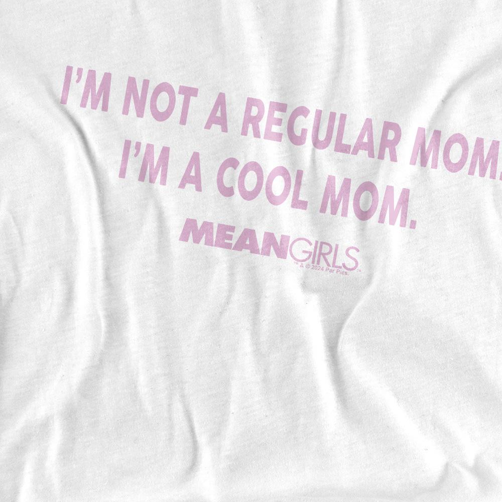 White - Back - Mean Girls Unisex Adult Not A Regular Mom T-Shirt