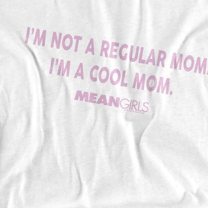 White - Back - Mean Girls Unisex Adult Not A Regular Mom T-Shirt
