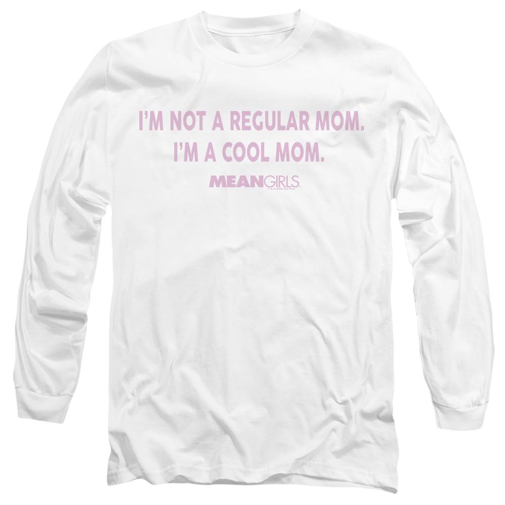 White - Side - Mean Girls Unisex Adult Not A Regular Mom T-Shirt