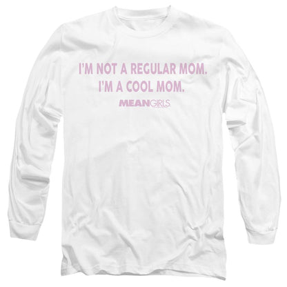 White - Side - Mean Girls Unisex Adult Not A Regular Mom T-Shirt