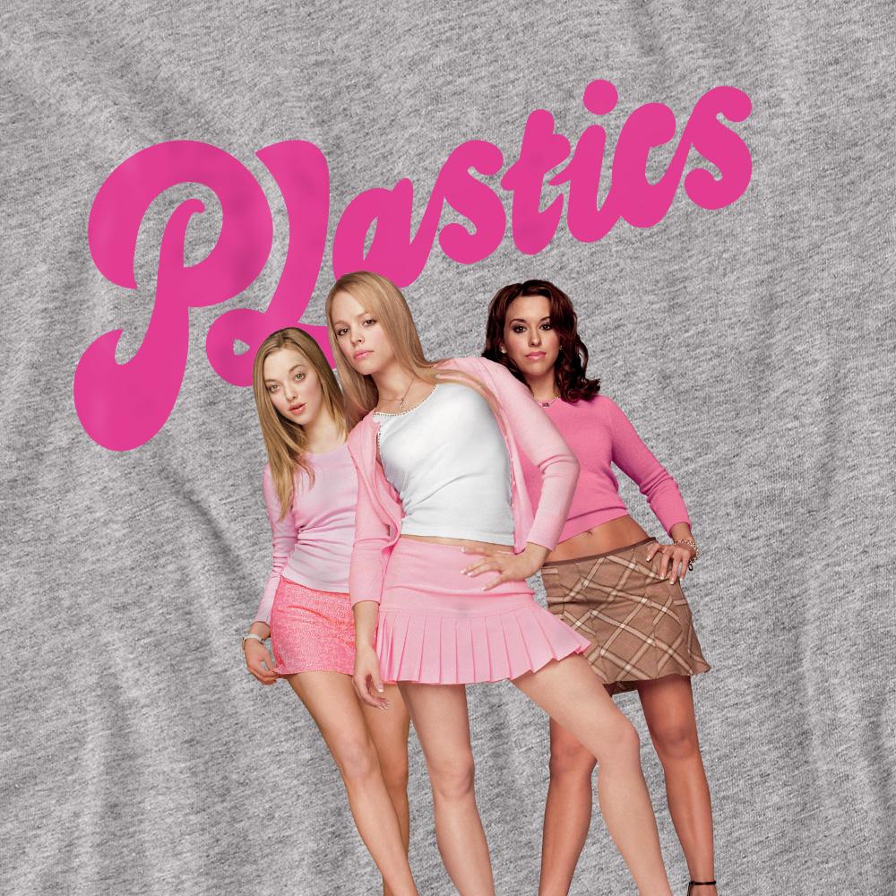 Sport Heather - Back - Mean Girls Unisex Adult The Plastics Simple T-Shirt