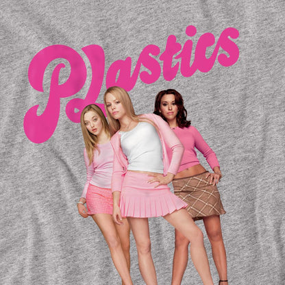 Sport Heather - Back - Mean Girls Unisex Adult The Plastics Simple T-Shirt