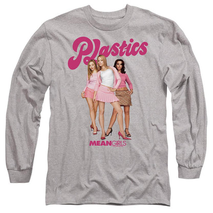 Sport Heather - Side - Mean Girls Unisex Adult The Plastics Simple T-Shirt