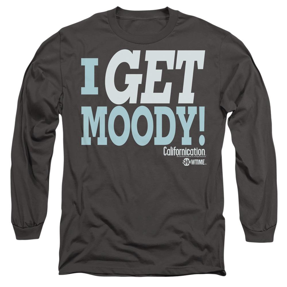 Charcoal - Side - Californication Unisex Adult I Get Moody T-Shirt