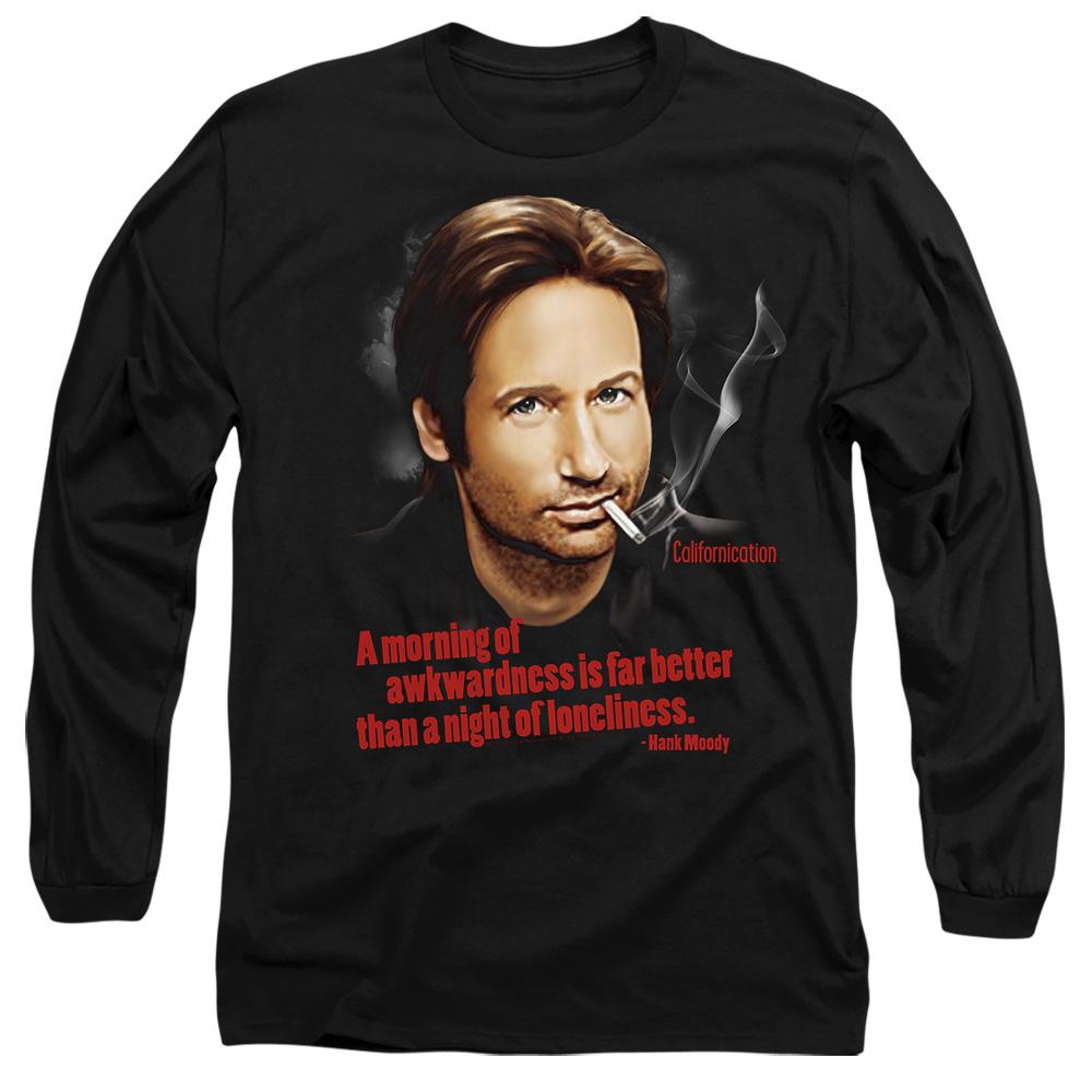 Black - Side - Californication Unisex Adult Morning Night T-Shirt