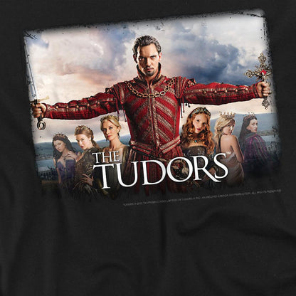 Black - Back - The Tudors Unisex Adult The Final Seduction T-Shirt