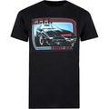 Black-Blue - Front - Knight Rider Mens K.I.T.T 2000 Cotton T-Shirt