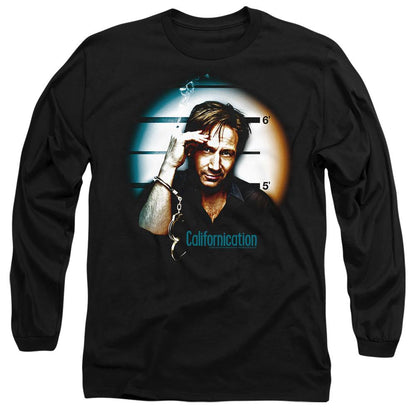 Black - Side - Californication Unisex Adult In Handcuffs T-Shirt
