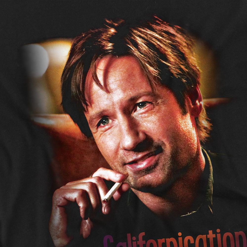 Black - Back - Californication Unisex Adult Smoker T-Shirt