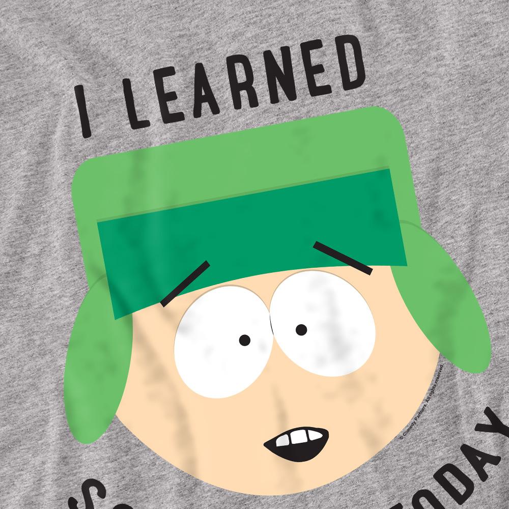Sport Heather - Back - South Park Unisex Adult I Learned Something Today T-Shirt