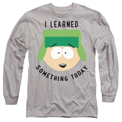 Sport Heather - Side - South Park Unisex Adult I Learned Something Today T-Shirt