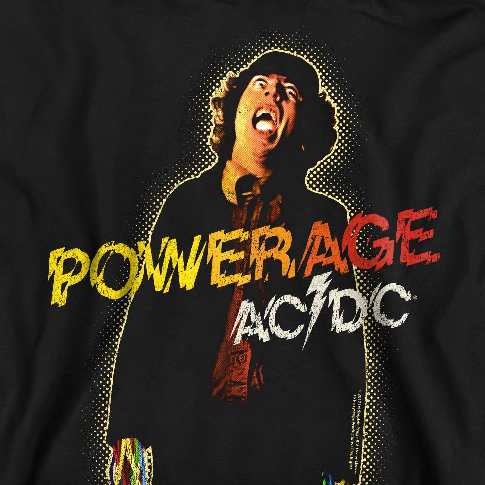 Black - Pack Shot - AC-DC Unisex Adult Powerage Sweatshirt