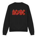 Black - Front - AC-DC Unisex Adult PWR-UP Logo Sweatshirt