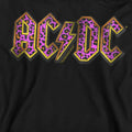 Black - Side - AC-DC Unisex Adult Animal Print Sweatshirt
