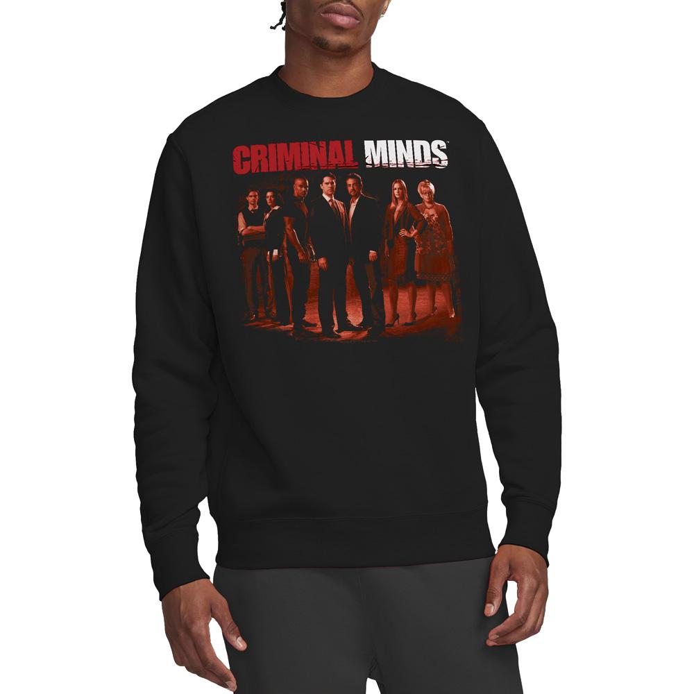 Black - Lifestyle - Criminal Minds Unisex Adult The Crew Sweatshirt
