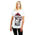 White - Side - 101 Dalmatians Womens-Ladies Cruella De Vil T-Shirt