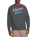 Charcoal - Lifestyle - Happy Days Unisex Adult Logo Sweatshirt