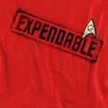 Red - Pack Shot - Star Trek Unisex Adult Expendable Sweatshirt