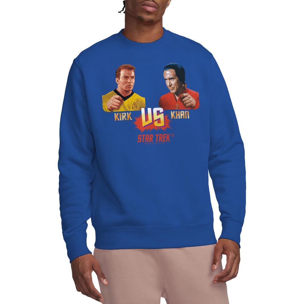 Royal Blue - Lifestyle - Star Trek Unisex Adult Kirk Vs Khan Sweatshirt