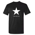 Black - Front - David Bowie Womens-Ladies Star T-Shirt