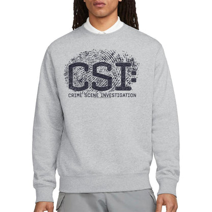 Sport Heather - Lifestyle - CSI Unisex Adult Distressed Logo Sweatshirt