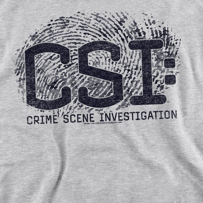 Sport Heather - Pack Shot - CSI Unisex Adult Distressed Logo Sweatshirt