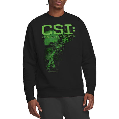 Black - Lifestyle - CSI Unisex Adult Evidence Sweatshirt
