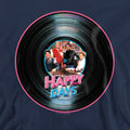 Navy - Pack Shot - Happy Days Unisex Adult On the Record Sweatshirt