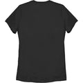 Black - Back - Fender Womens-Ladies Classic Repeat Logo T-Shirt