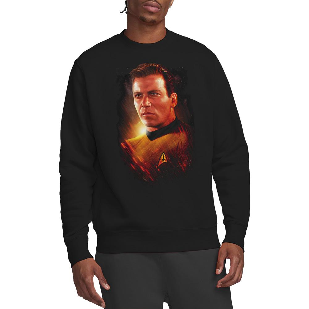 Black - Lifestyle - Star Trek: The Original Series Unisex Adult Epic Captain Kirk Sweatshirt