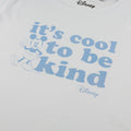 Sky Blue - Side - Disney Womens-Ladies Its Cool To Be Kind Mickey Mouse T-Shirt