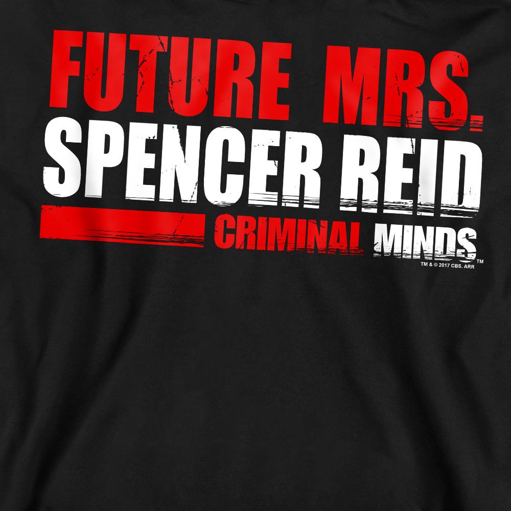 Black - Pack Shot - Criminal Minds Unisex Adult Future Bride Sweatshirt