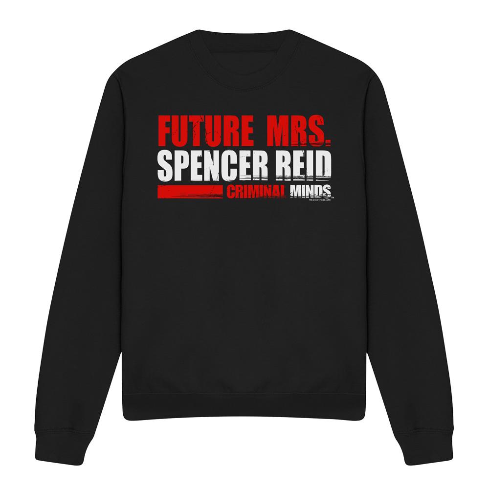 Black - Front - Criminal Minds Unisex Adult Future Bride Sweatshirt