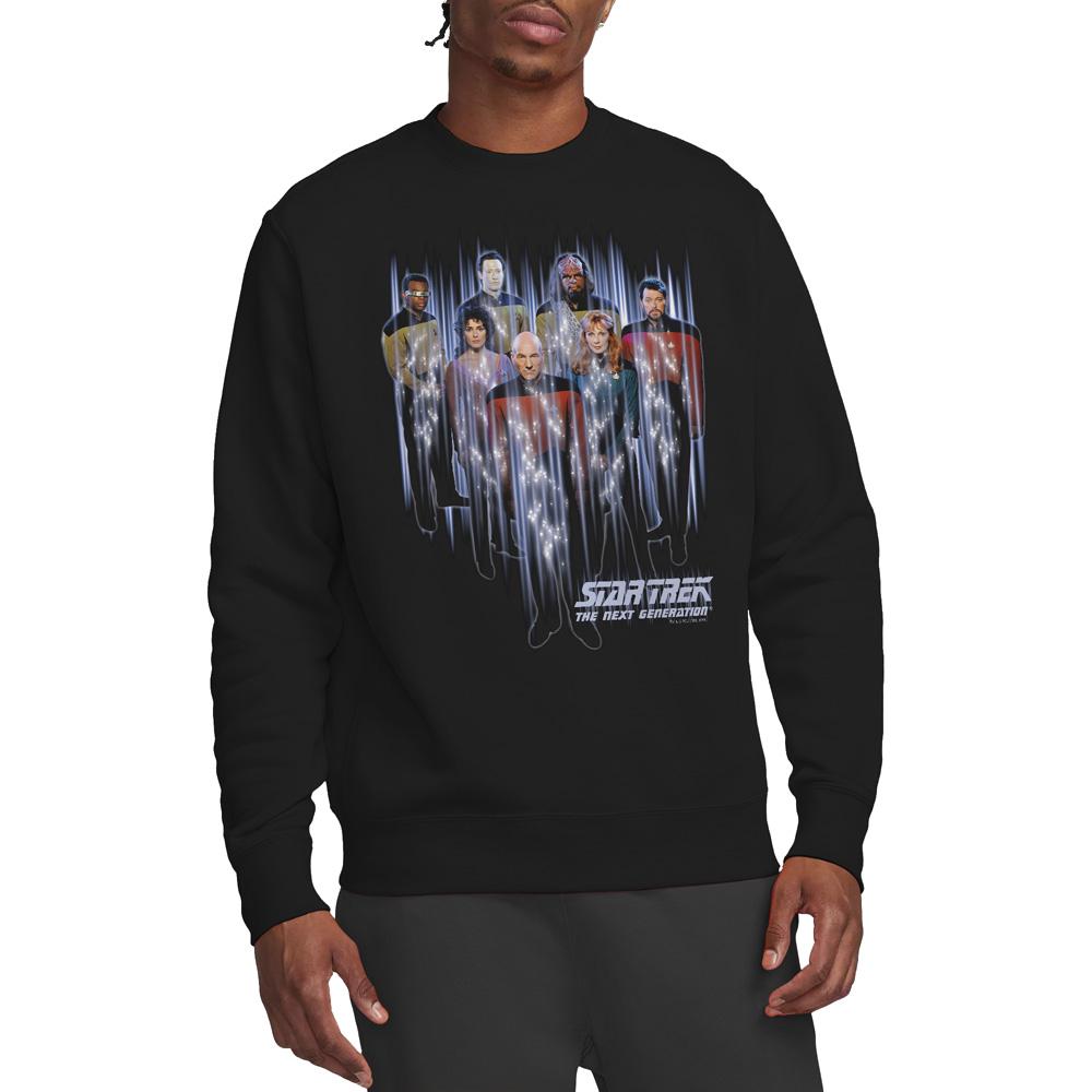 Black - Lifestyle - Star Trek Unisex Adult Beam Us Up Sweatshirt