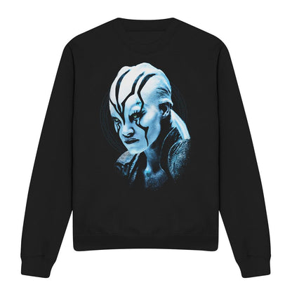 Black - Front - Star Trek Beyond Unisex Adult Jaylah Burst Sweatshirt